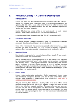 Section 5 - Saturn Software