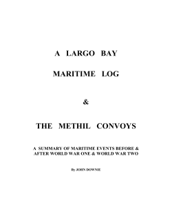 a largo bay maritime log the methil convoys