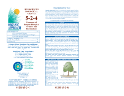 Label - Organic Approach