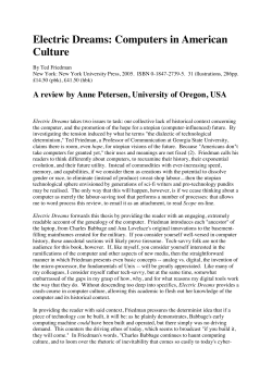 All book reviews - University of Nottingham