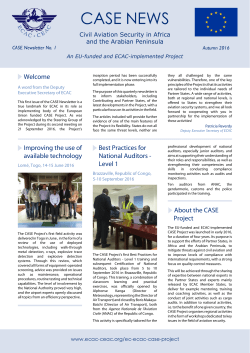 CASE Newsletter - ecac