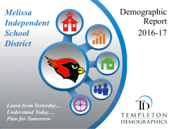 Fall 2016 Demographic Study