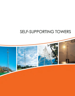 SELF-SUPPORTING TOWERS