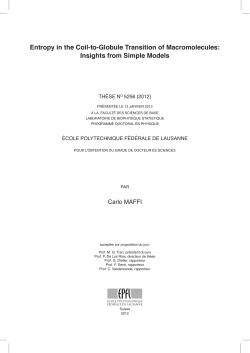 Entropy in the Coil-to-Globule Transition of