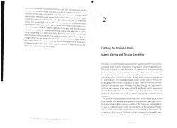 Clothing the National Body: Islamic Veiling and Secular Unveiling