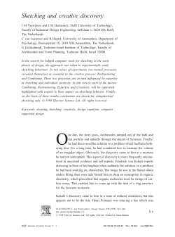 Sketching and creative discovery