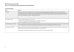 Unit 8 - Online Centres Network