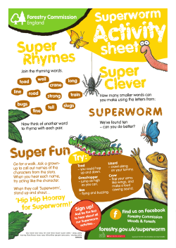 Superworm Super Rhyme