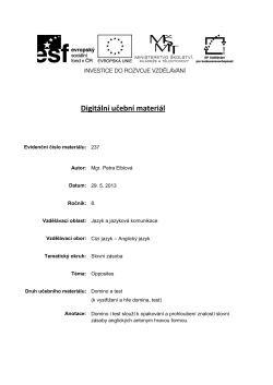 Digit&aacute;ln&iacute; učebn&iacute; materi&aacute;l