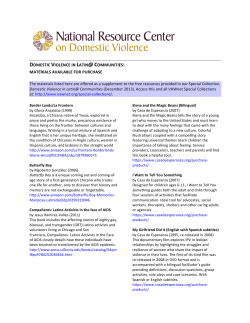 Materials Available for Purchase