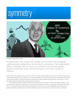 Physicist Jean Tran Thanh Van, creator of one of the most