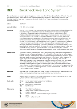 BKR Breakneck River Land System - Enviro Data SA