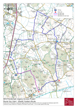 Route map and directions