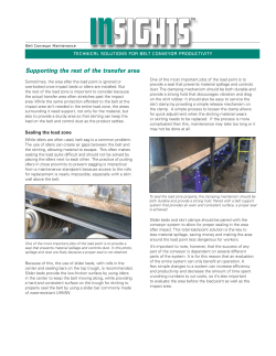 Supporting the rest of the transfer area