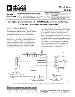 Circuit Note - Analog Devices