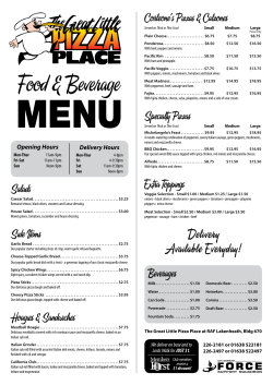 Delivery Available Everyday!