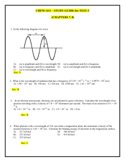 CHEM 1411 &ndash; STUDY-GUIDE-for-TEST-3