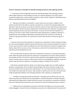 2C:33-16 - Drinking Age Pro-Con