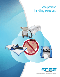 Safe patient handling solutions