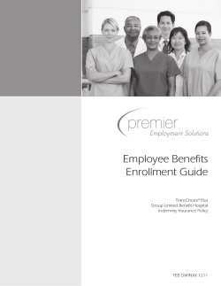 Employee Benefits Enrollment Guide