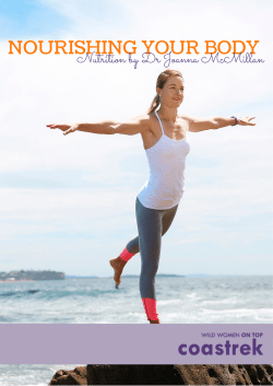 NOURISHING YOUR BODY