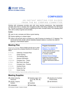 compasses - BC Girl Guides