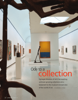 Ode to a collect ion - Carnegie Museums of Pittsburgh