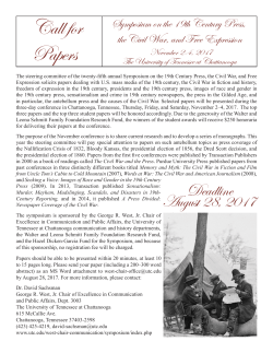 2017 Call for Papers