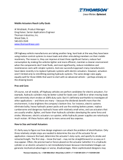 Mobile Actuators Reach Lofty Goals