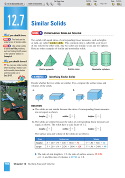 Similar Solids