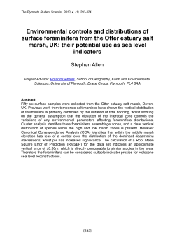 Environmental controls and distributions of surface foraminifera from