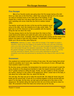 Fire Escape-Snowman - A Little Boy Named Dennis