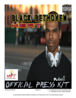 black bethoven press kit tjc communications