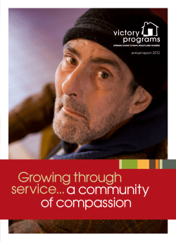 Growing through service...a community of
