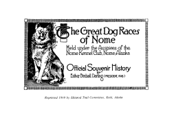 1916, Great dog races - Yukon Archives Digital Library