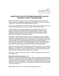 kairos real estate partners announces sale of 180000