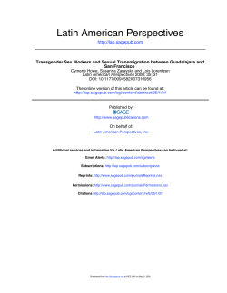 Latin American Perspectives - Rice