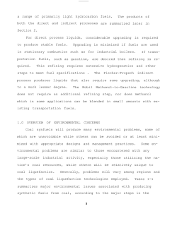 Overview of Environmental Concerns