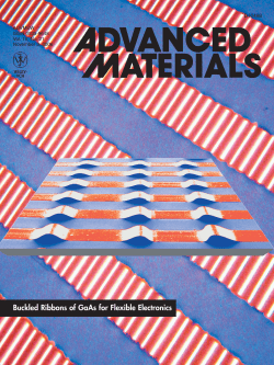 Buckled Ribbons of GaAs for Flexible Electronics