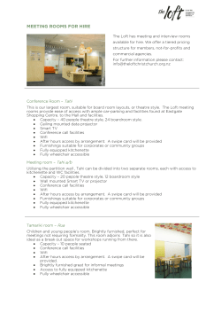 meeting rooms for hire