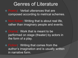 Branches of Literature