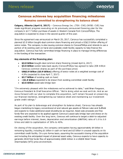 Read the complete news release