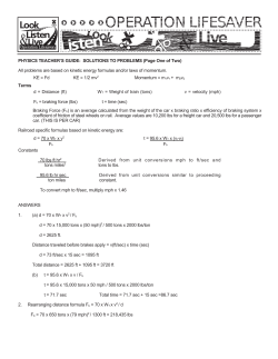 Solution - Operation Lifesaver, Inc.