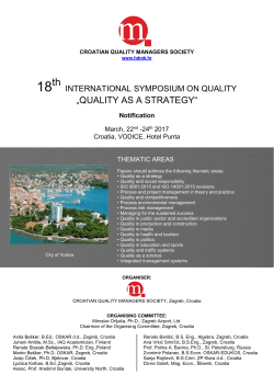 quality as a strategy