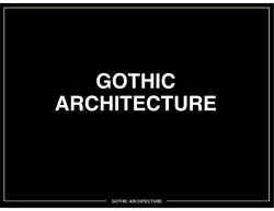 3d - Gothic Architecture
