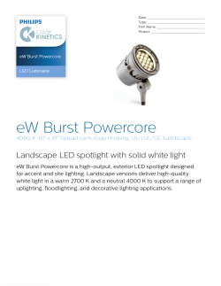 4000 K, 10° x 41° Spread Lens, Gray Housing, UL/cUL/CE, Landscape