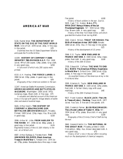 america at war - Kubik Fine Books