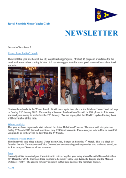 NEWSLETTER