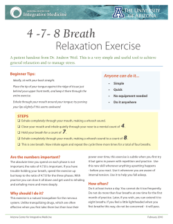 4 -7- 8 Breath - Well Life Family Medicine
