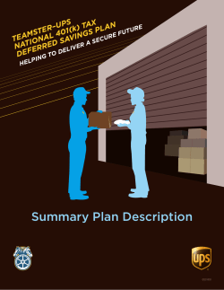 TABLE OF CONTENTS - Prudential Retirement